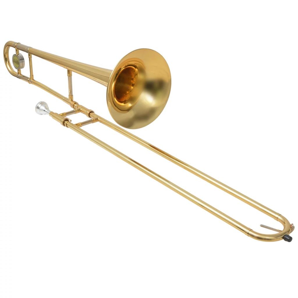 Trombone Yellow Brass with Gold Lacquer Bb